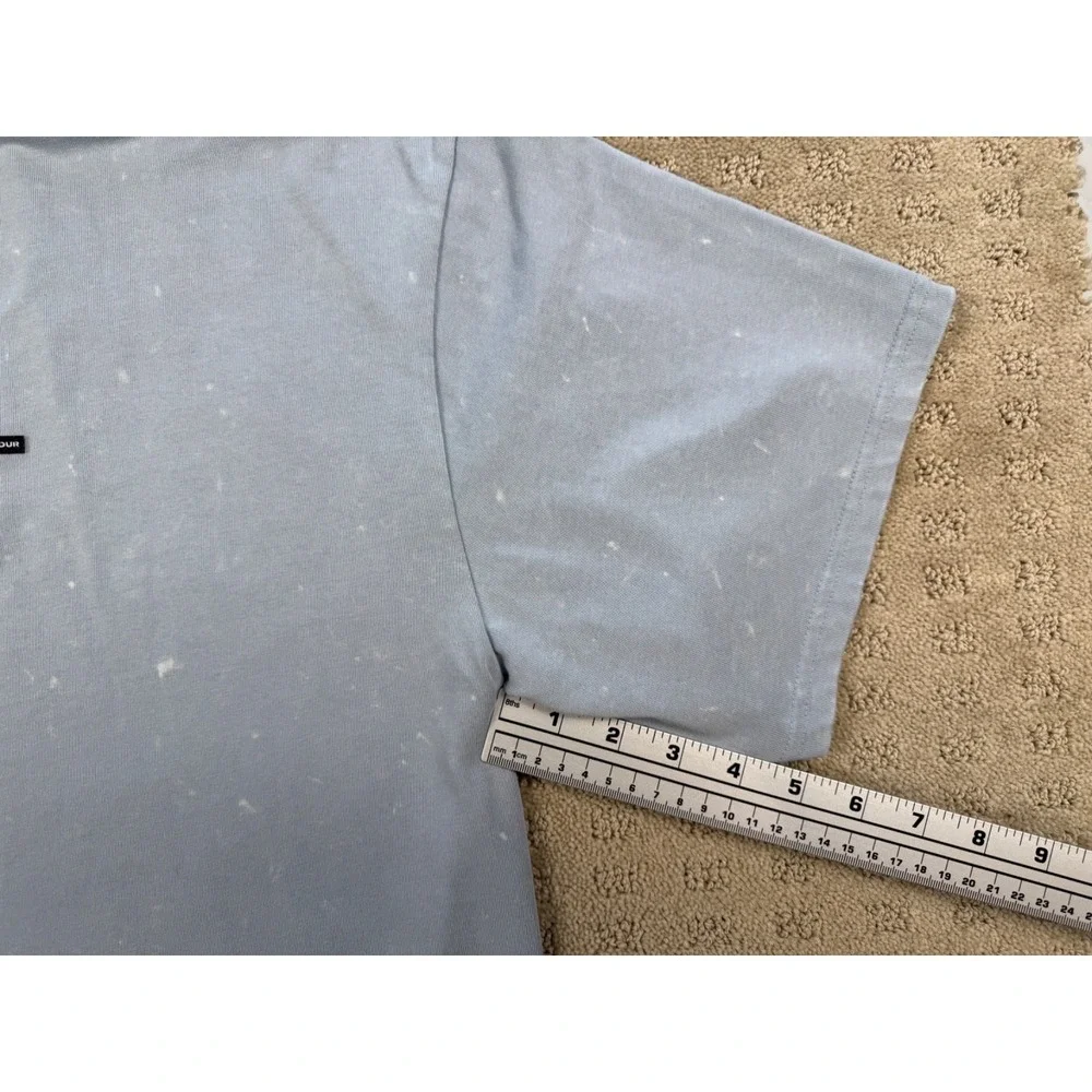 Men's Under Armour 2XL Loose T-Shirt with bleach splatter design #1105